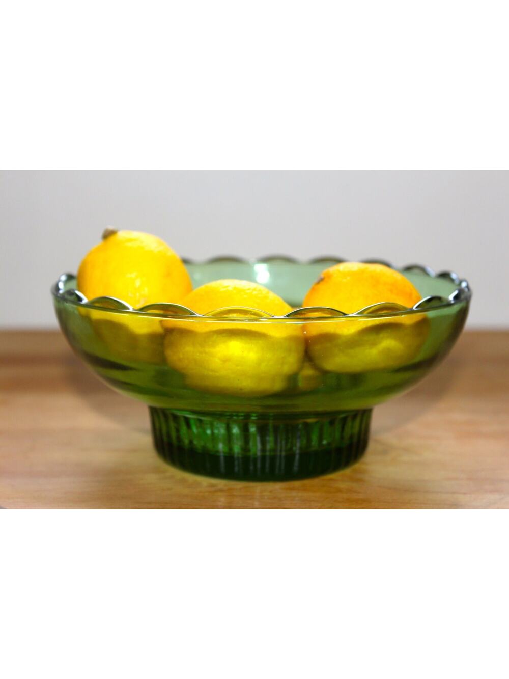 E.O. Brody Green Glass Dish/Bowl